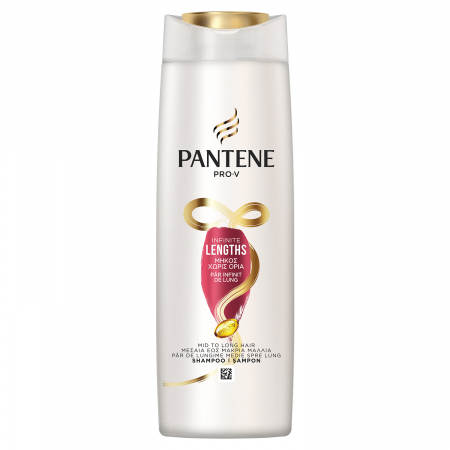 Ingrijirea parului & Hair styling - Sampon Pantene Pro-V Infinite Length, intareste si hraneste parul deteriorat, 360ml