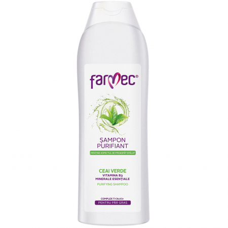 Ingrijirea parului & Hair styling - Sampon purifiant Farmec, 400 ml
