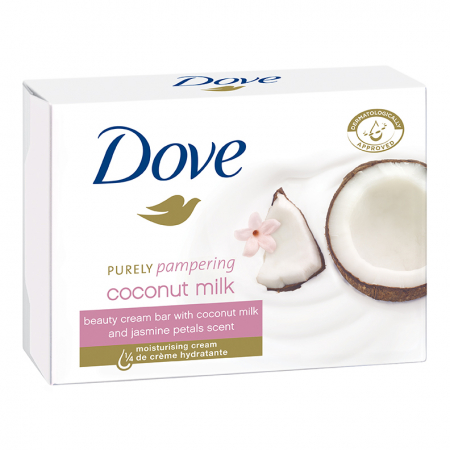 Sapunuri - Sapun crema Dove Coconut Milk, 100 g