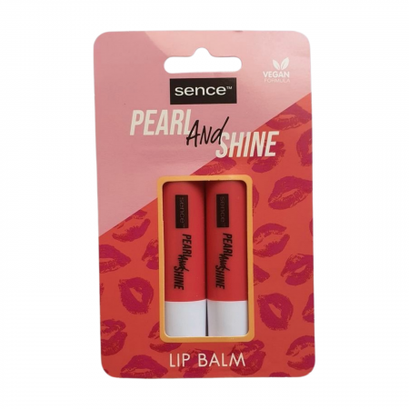 SHOP - Sence Beauty, Balsam de buze 2x4.3 g Pearl and Shine