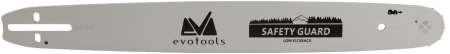 Accesorii fierastraie cu lant - Sina Ghidaj Motoferastrau EvoTools, lungime 400mm, Pas 3/8", latime 1.3mm