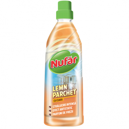 House Cleaning - Solutie curatare lemn si parchet cu ceara Nufar, 750 ml