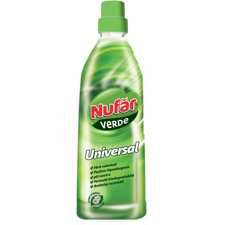 House Cleaning - Solutie curatare universala Nufar Verde, 750 ml