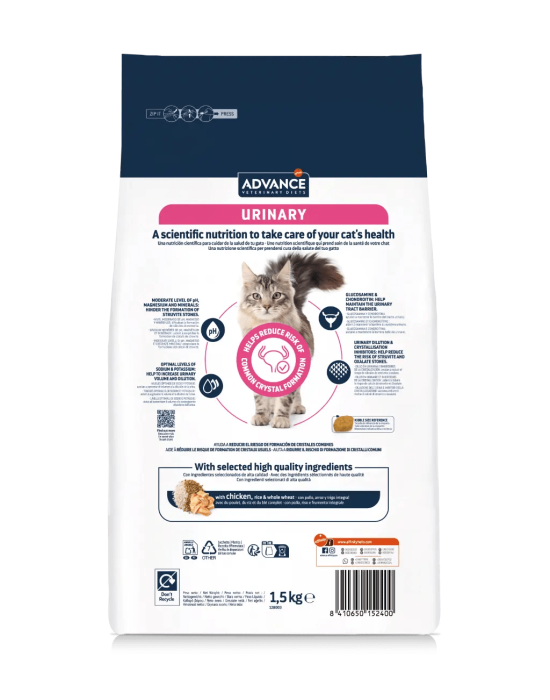 Advance Veterinary Diets Cat Urinary - 1.5 kg [2]