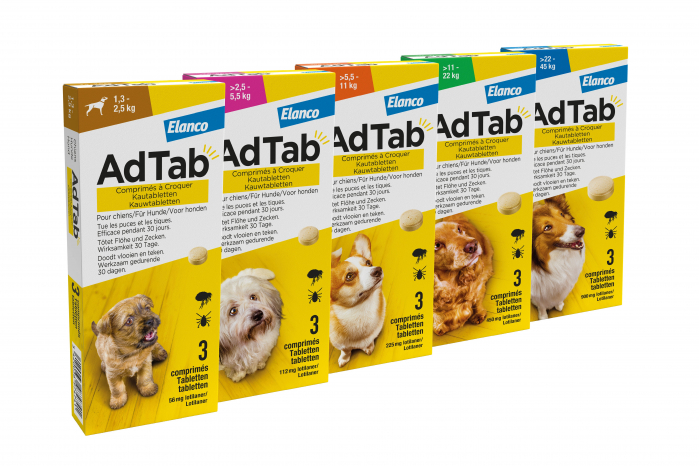 AdTab Dog 112.5 mg (2.5 - 5.5 kg) - o tabletă [2]