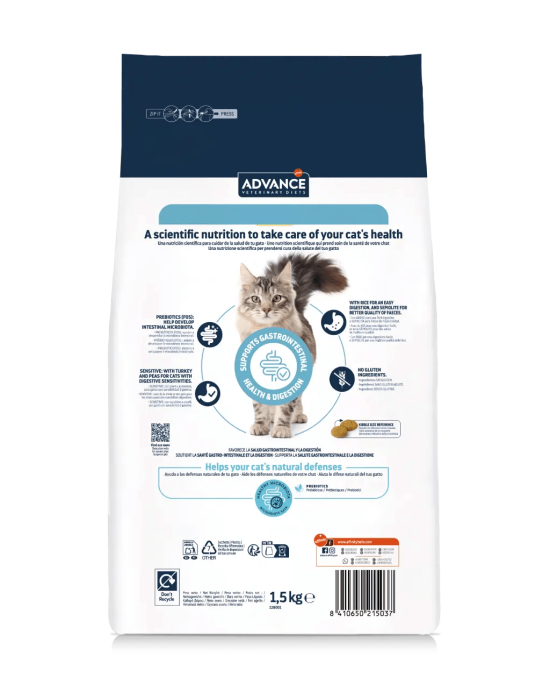 Advance Veterinary Diets Cat Gastroenteric Sensitive - 1.5 kg [2]