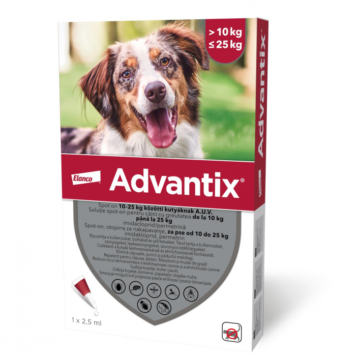 Advantix 250 (10-25kg) - o pipetă [1]