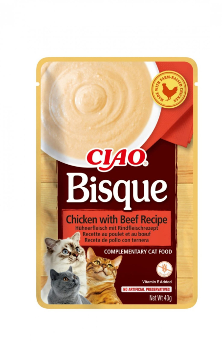 Churu Cat Bisque Chicken & Beef - 40 g [1]