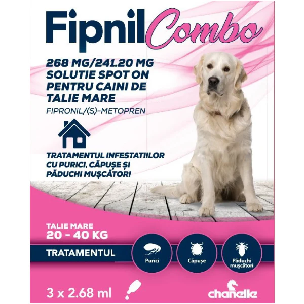 Fipnil Combo Dog L (20-40 kg) - 3 pipete [1]