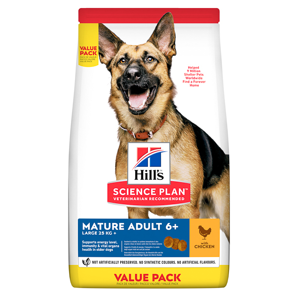 Hill's SP Canine Mature 6+ Large Breed Chicken - 18 kg [1]