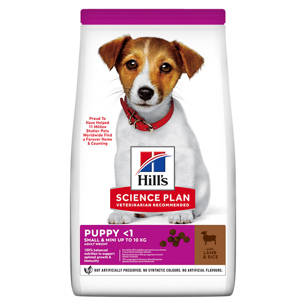 Hill's SP Canine Puppy Small&Mini Lamb&Rice - 6 kg [1]
