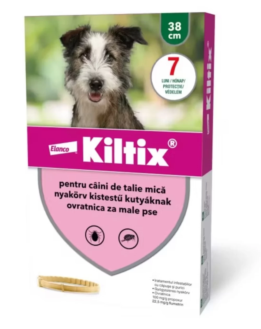 Kiltix S - Zgarda antiparazitara - 38 cm [1]