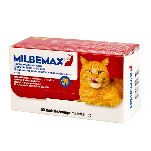 Milbemax Cat 16mg/40mg (2-8 kg) - 1 comprimat [1]