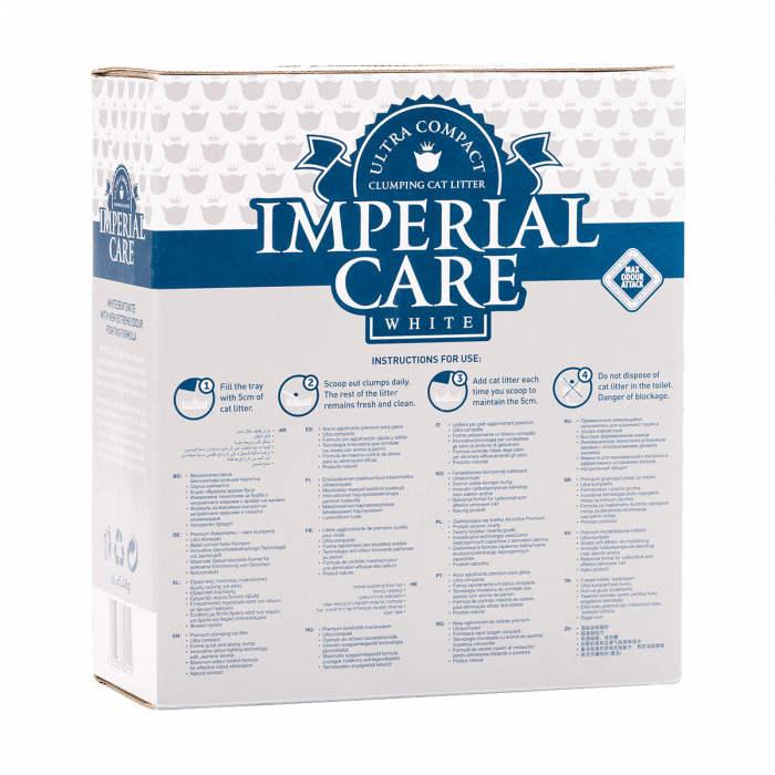 Nisip litieră Imperial Care White aromă iasomie - 6 l [2]