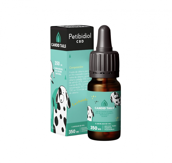 Petibidiol Oil 350 mg (3.5%) for Small Dogs - 10 ml [7]