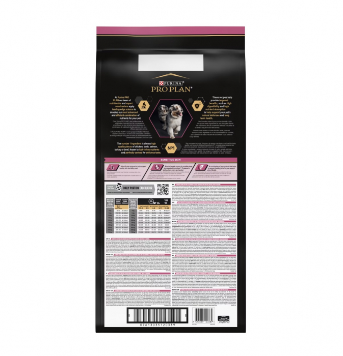 Purina Pro Plan Dog - Medium Puppy Sensitive Skin - Somon – 12 kg [2]