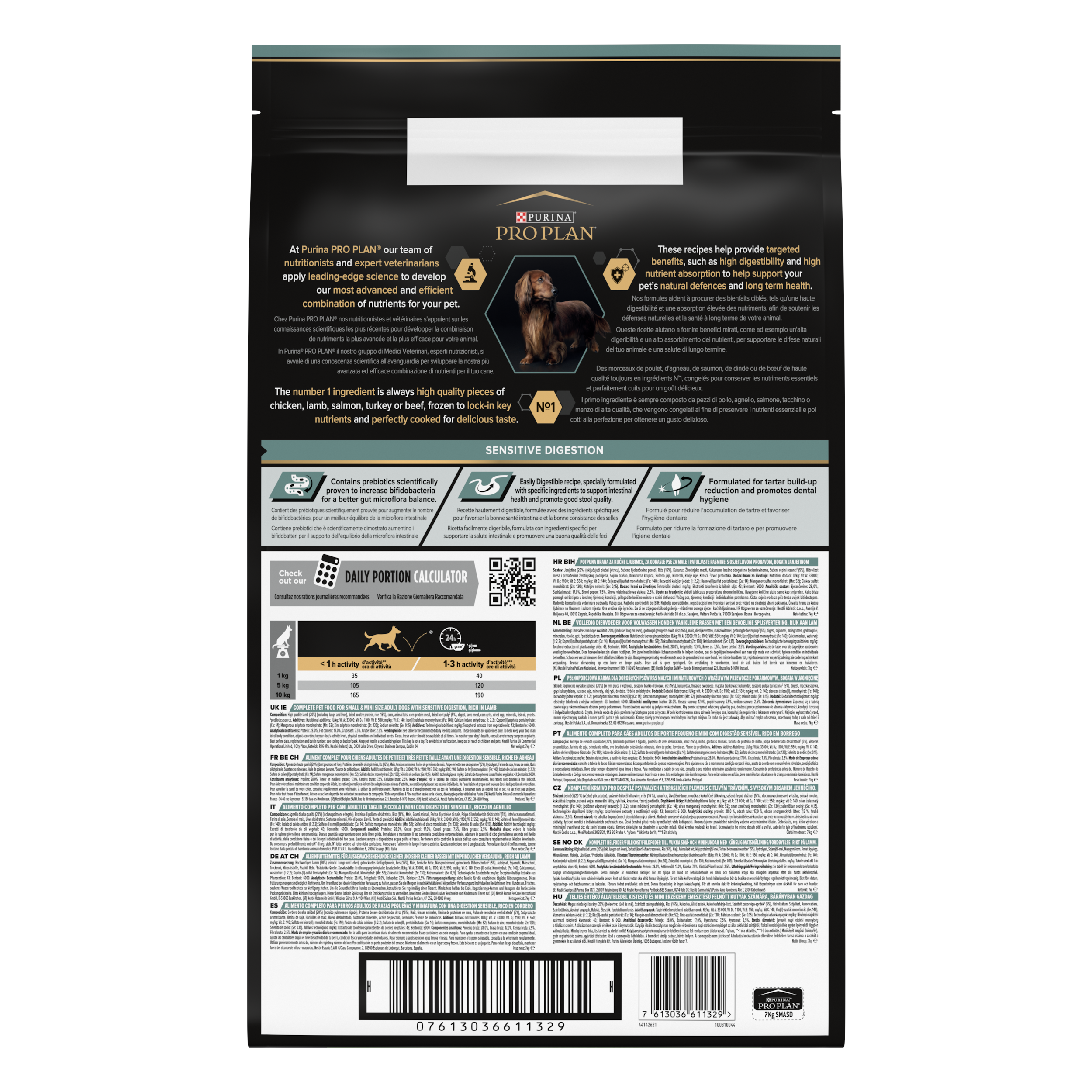 Purina Pro Plan Dog - Small Adult - Sensitive Digestion - Miel – 3 kg [2]