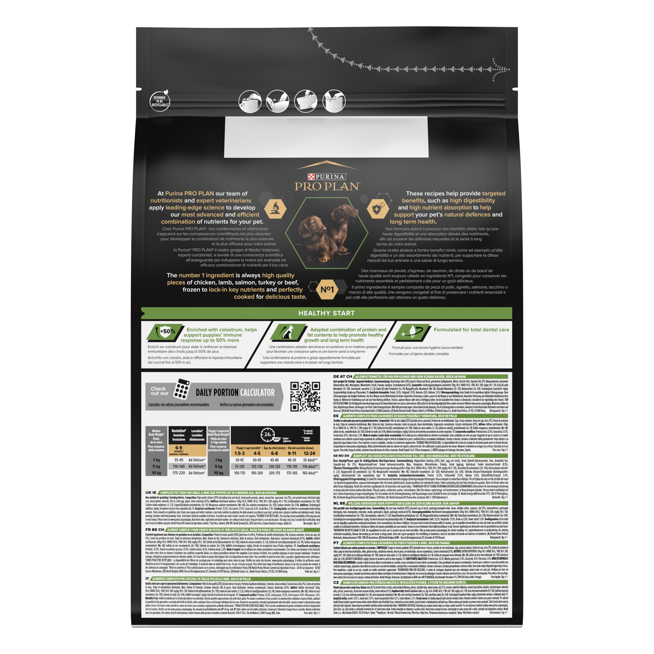 Purina Pro Plan Dog - Small Puppy - Healthy Start - Pui – 3 kg [3]