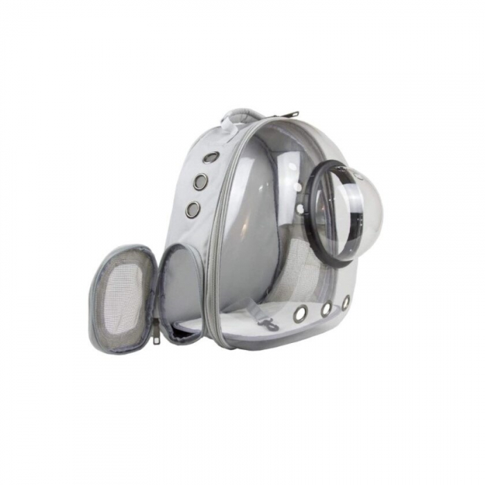 Rucsac transport animale de companie cu hublou - gri [2]