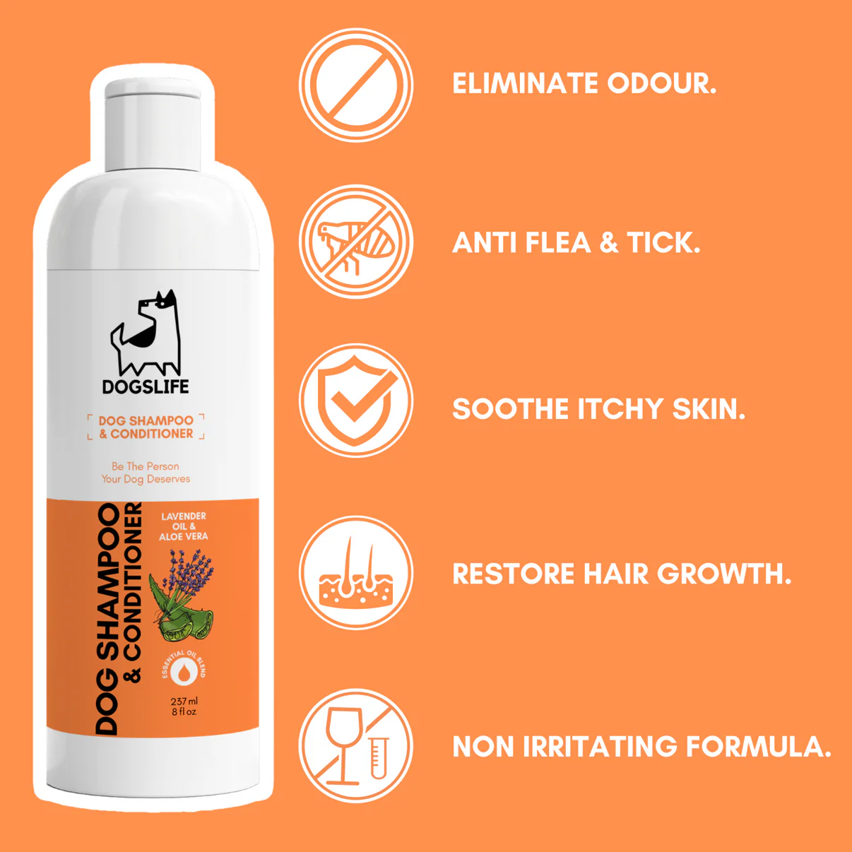 Șampon + Balsam 2în1 OurDogsLife – 237 ml [2]