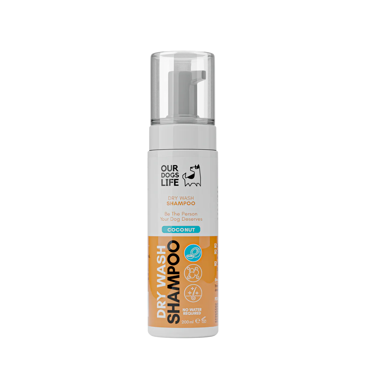 Șampon uscat cu miros de cocos OurDogsLife - 200ml [1]