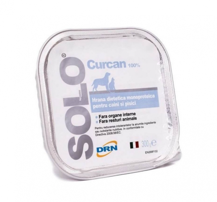 SOLO CURCAN hrană umedă monoproteică - 300 g [1]