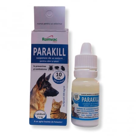 Antiparazitare Externe - Parakill - 10 ml (200 picaturi)