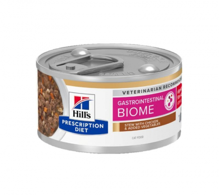 Hrană / Diete Pisici - Hill's PD Feline GI Biome Stress Chicken and Vegetables Stew - 82 g