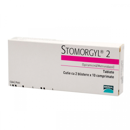 Farmacie Pisici - Stomorgyl 2 mg - 20 comprimate