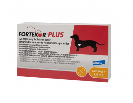 Afecțiuni Cardiace - Fortekor Plus 1.25 mg/2.5 mg - 30 tablete