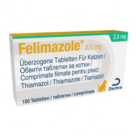Hormonale - Felimazole 2.5 mg – 100 comprimate