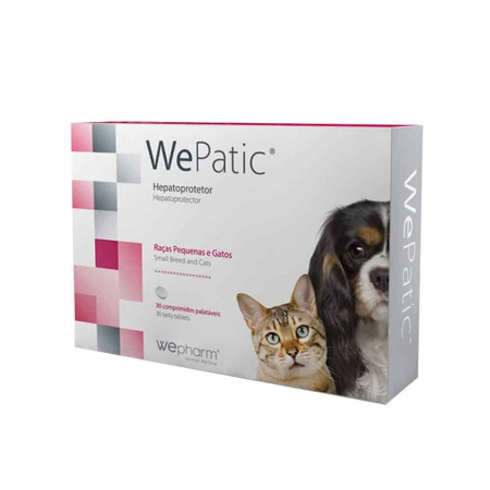 Afecțiuni Hepatice - WePatic Small Breeds & Cats - 30 tablete