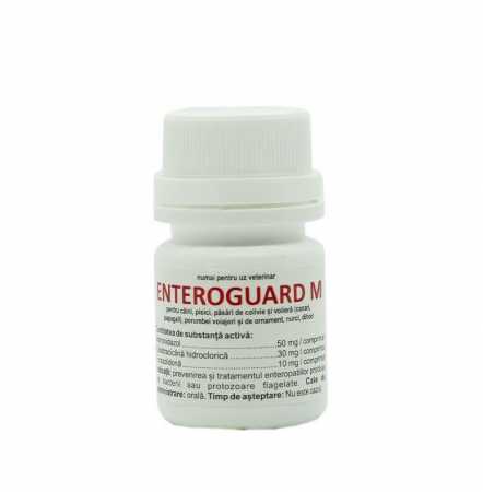 Pisici - Enteroguard M – 40 comprimate
