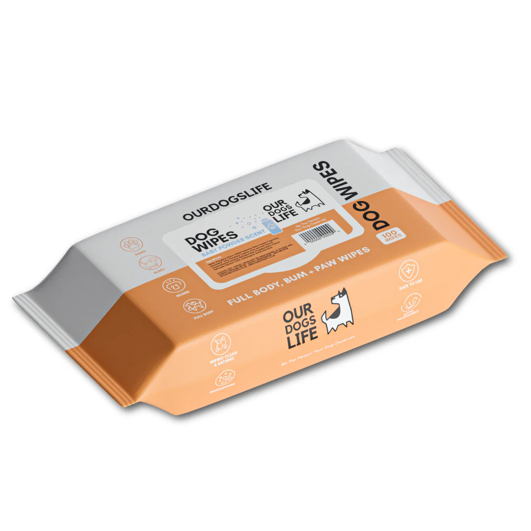 Șervețele Umede - Șervețele umede parfumate OurDogsLife - 100 șervețele