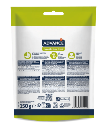 Advance Dog Hypoallergenic Snacks - 150 g [1]