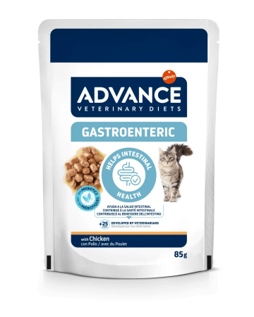 Hrană / Diete Pisici - Advance Veterinary Diets Cat Gastroenteric - plic 85 g