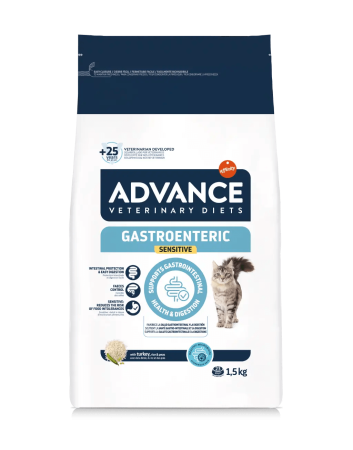Diete Veterinare - Hrană uscată Pisici - Advance Veterinary Diets Cat Gastroenteric Sensitive - 1.5 kg