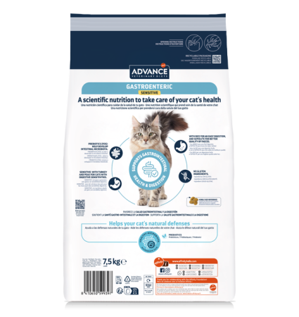 Advance Veterinary Diets Cat Gastroenteric Sensitive - 7.5 kg [1]