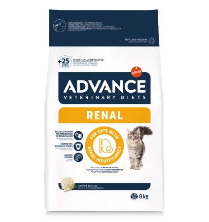 Diete Veterinare - Hrană uscată Pisici - Advance Veterinary Diets Cat Renal - 1.5 kg