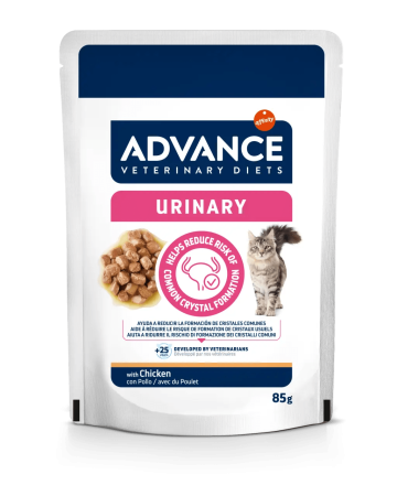 Hrană / Diete Pisici - Advance Veterinary Diets Cat Urinary - plic 85 g
