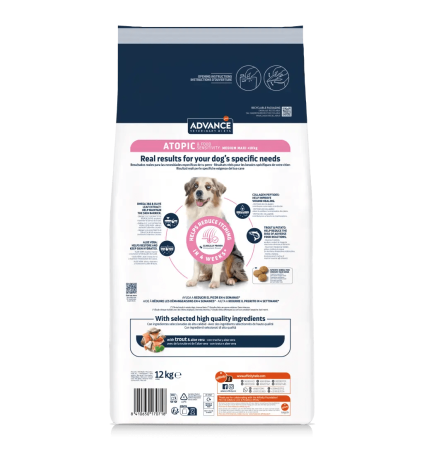 Advance Veterinary Diets Dog Atopic Medium-Maxi - Păstrăv – 12 kg [1]