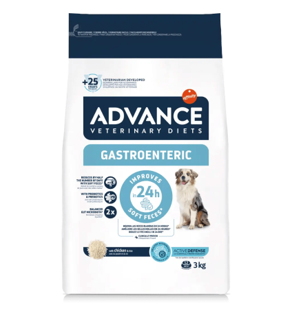 Hrană / Diete Câini - Advance Veterinary Diets Dog Gastroenteric - 3 kg 