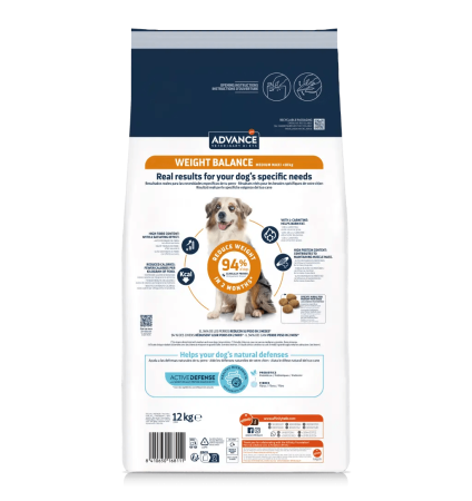 Advance Veterinary Diets Dog Weight Balance Medium-Maxi - 12 kg [1]