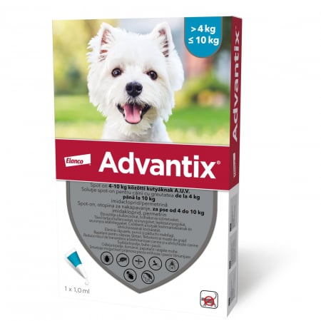 Advantix 100 (4-10kg) - o pipetă