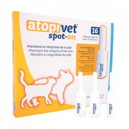 Farmacie Pisici - Atopivet Spot On – cutie cu 16 pipete