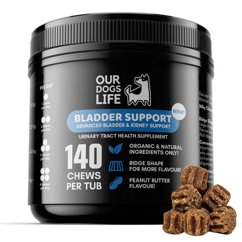 Afecțiuni Renale și Urinare - Bladder Support for Dogs OurDogsLife - 140 chews