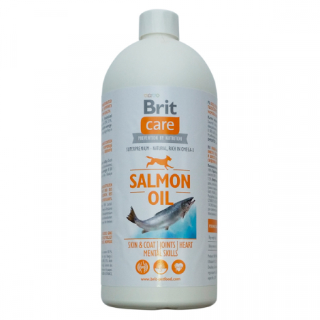 Afecțiuni Dermatologice - Brit Care Salmon Oil – 1000 ml
