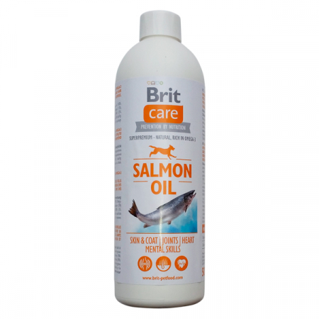 Afecțiuni Dermatologice - Brit Care Salmon Oil – 500 ml
