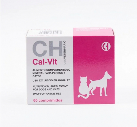 Pisici - Cal-Vit - Chemical Iberica - 60 comprimate