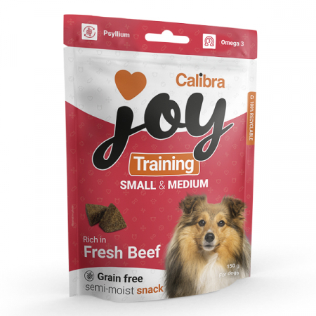 Câini - Calibra Joy Dog Training Snacks Small & Medium Beef - 150 g
